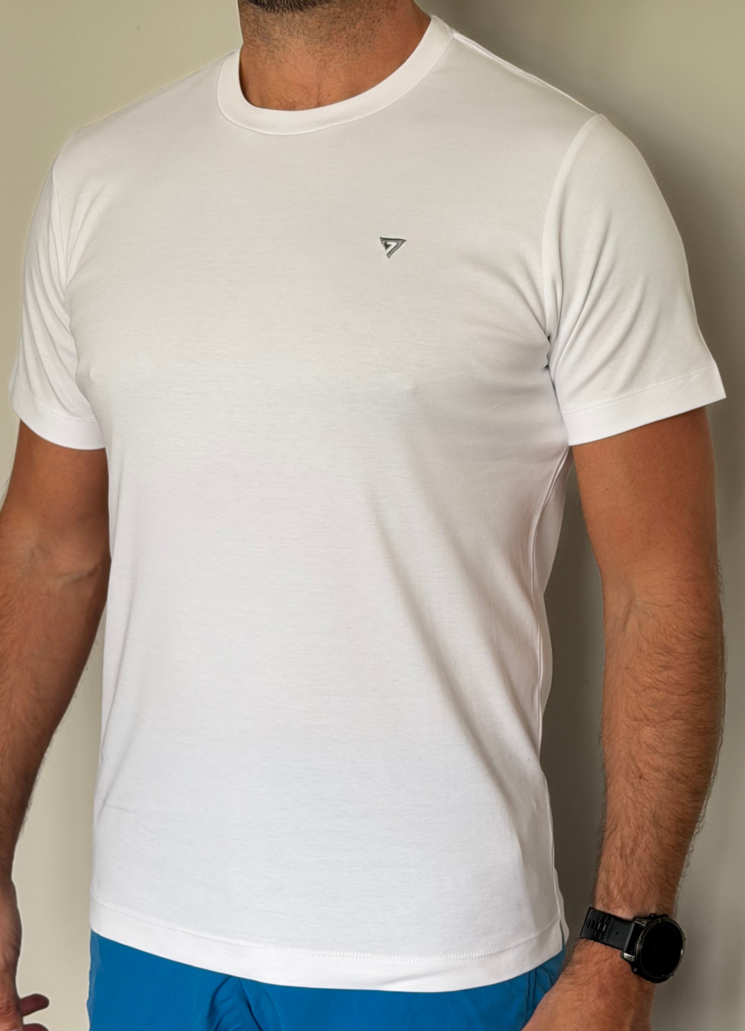 7 life Supima Tee - White