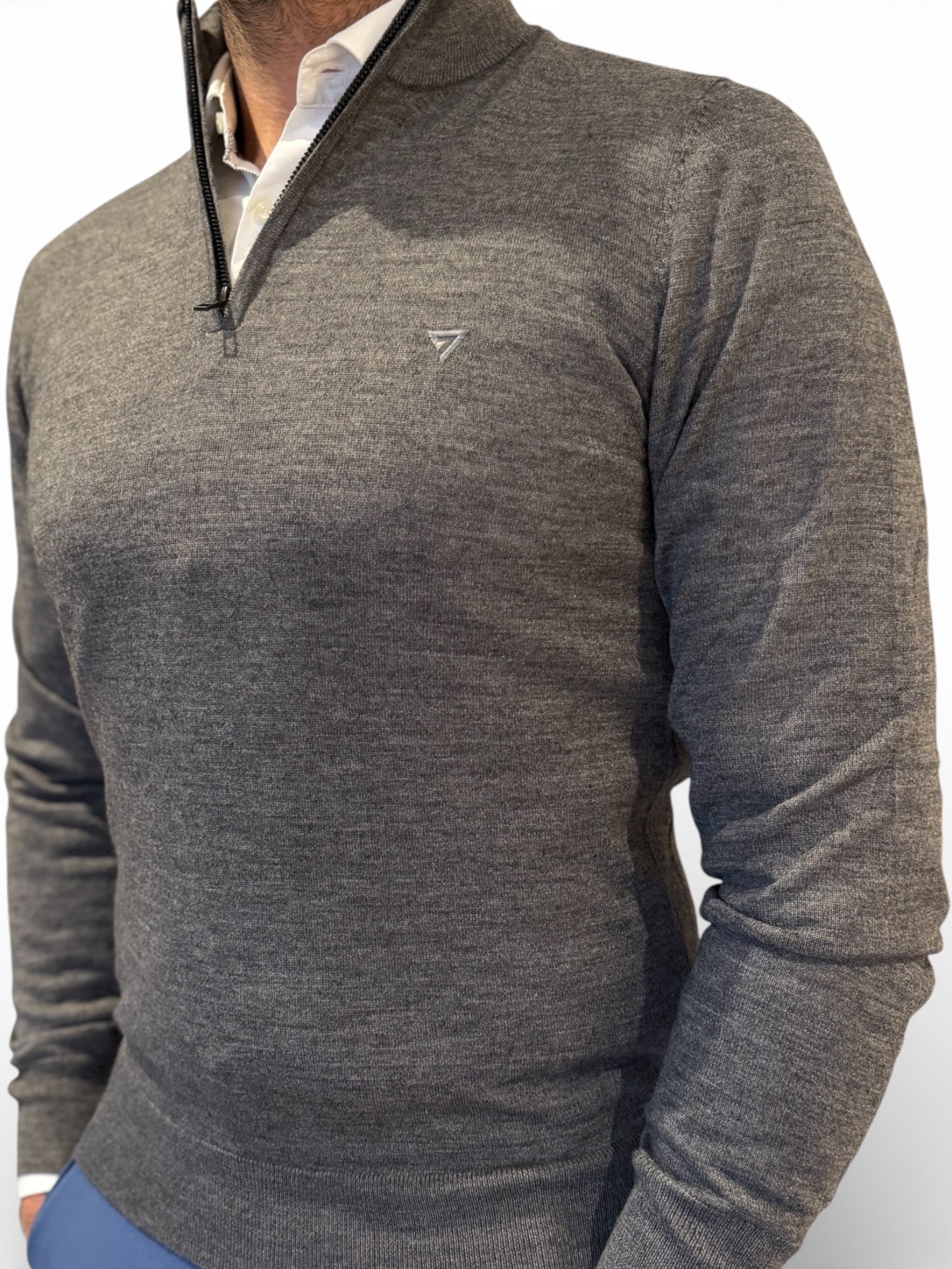 Premium Quarter Zip Knit