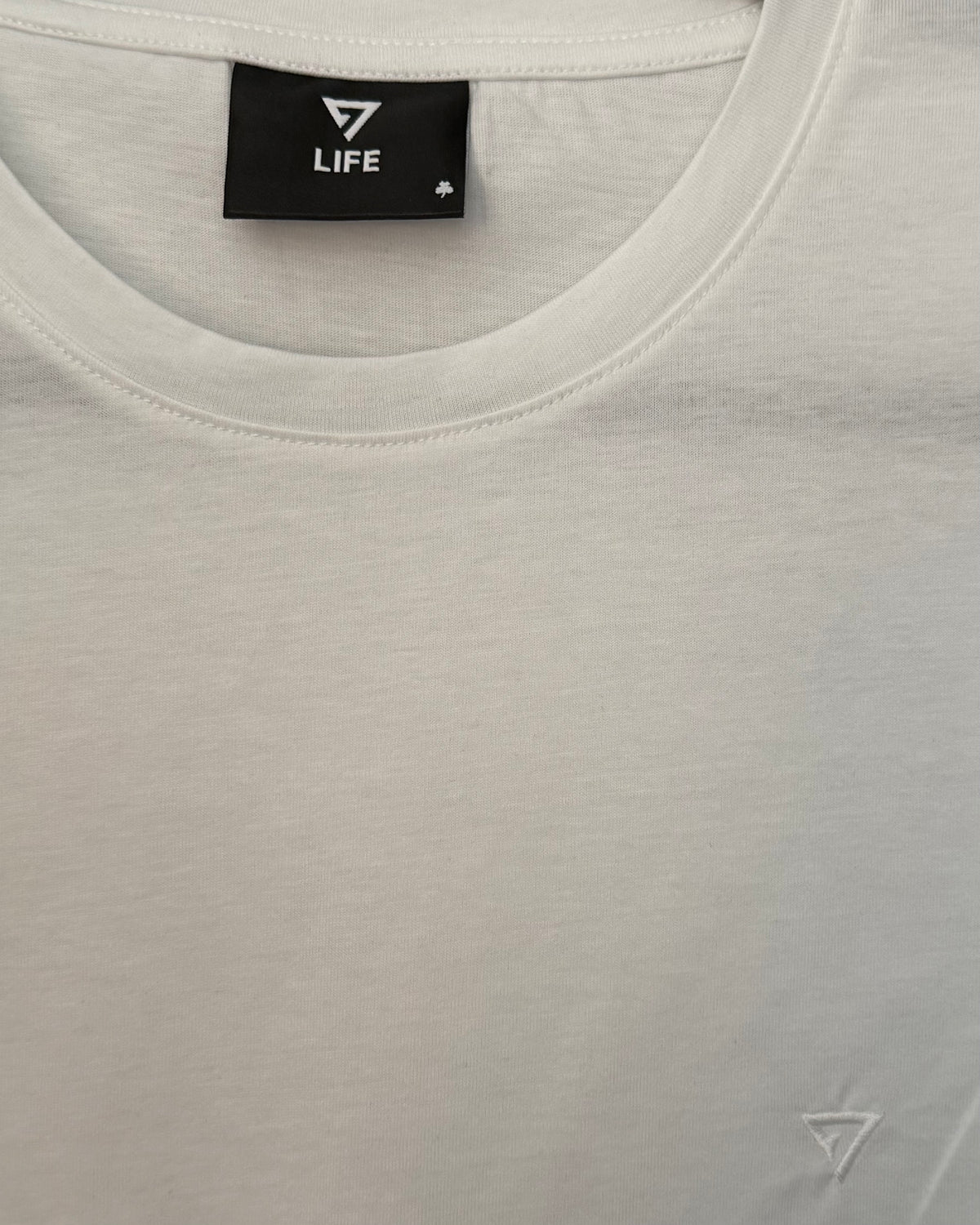 7 LIFE Crewneck Tee - White