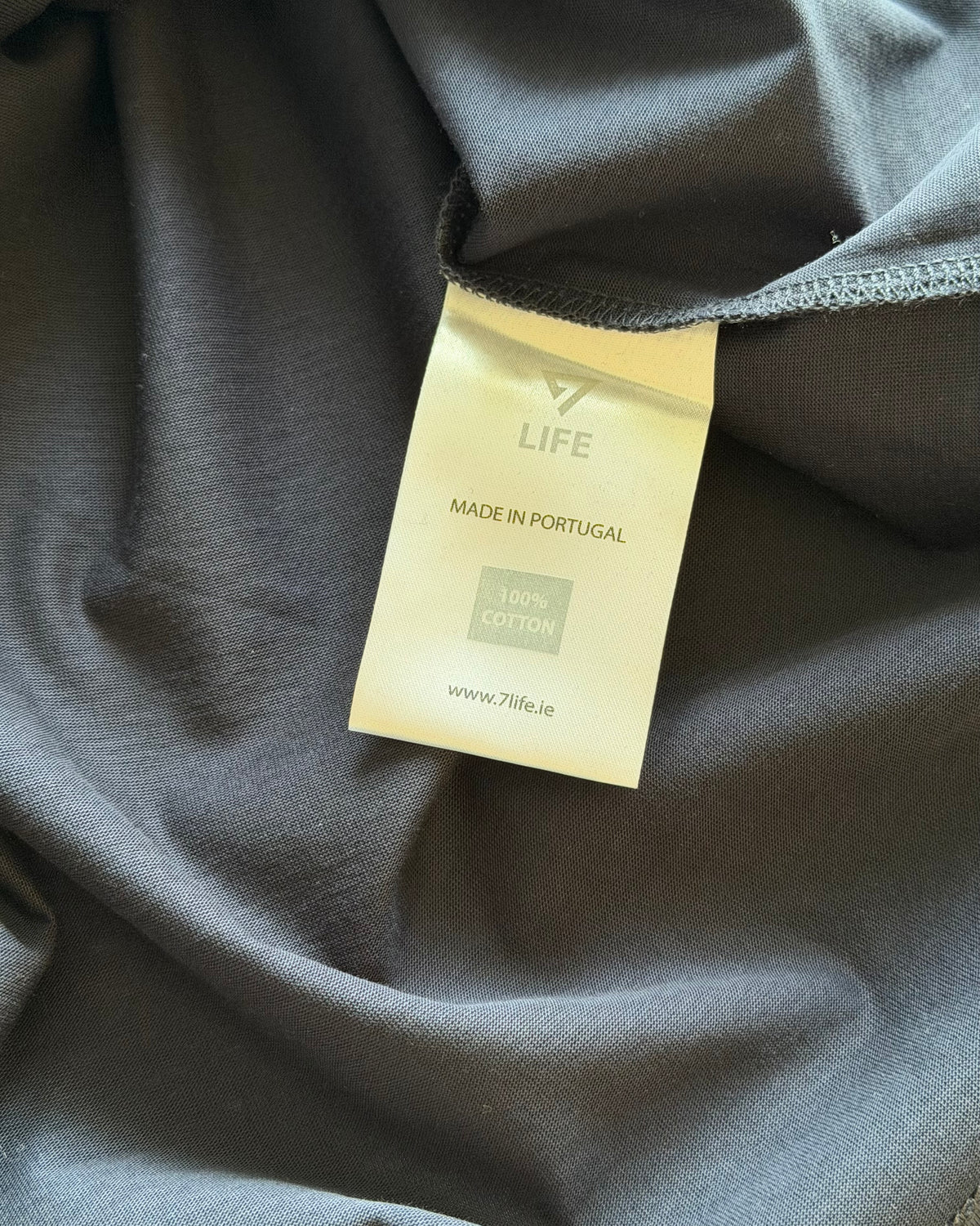 7 LIFE Crewneck Tee - Navy